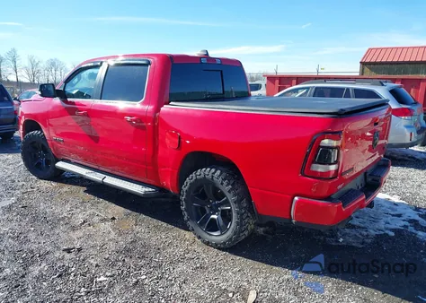 2021 Ram 1500 Big Horn 4X4 5'7 Box из США, поврежденный, VIN 1C6SRFFT8MN580066